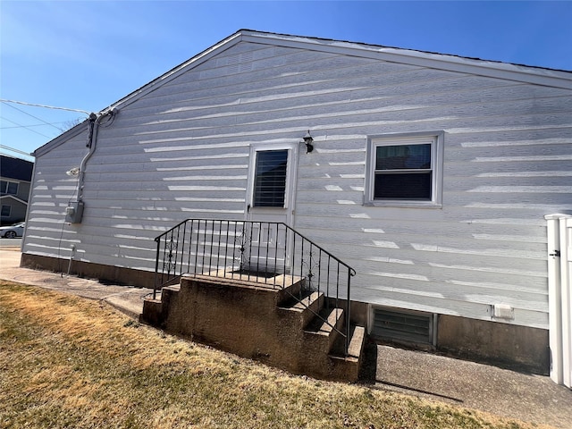 view of back of house