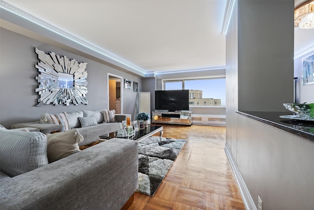 view of living area