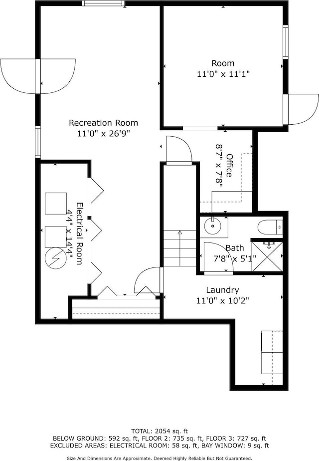 view of layout