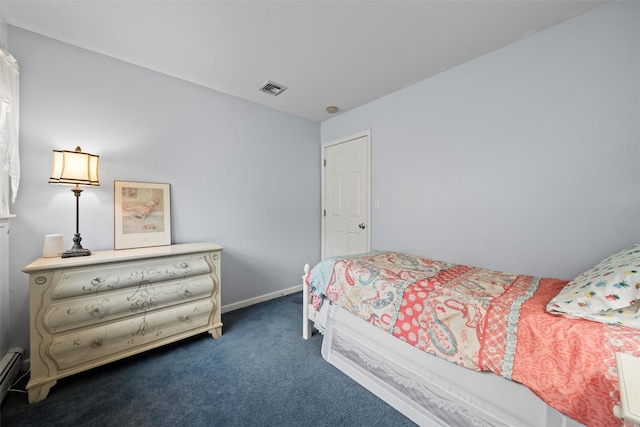 33 Sutherland Dr, Highland Mills, NY 10930 - bedroom with carpet, a baseboard radiator, and baseboards