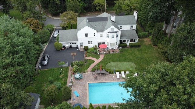 aerial view