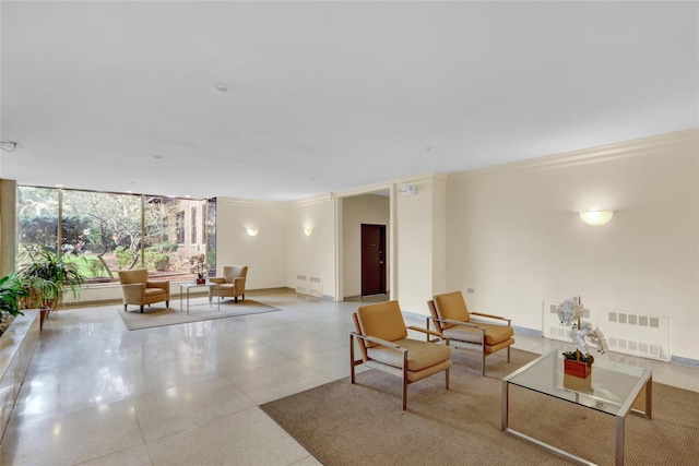 common area with visible vents