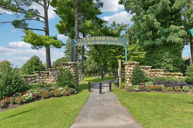 133 Spring Rd Unit 8, Huntington, NY 11743 - view of community featuring a lawn