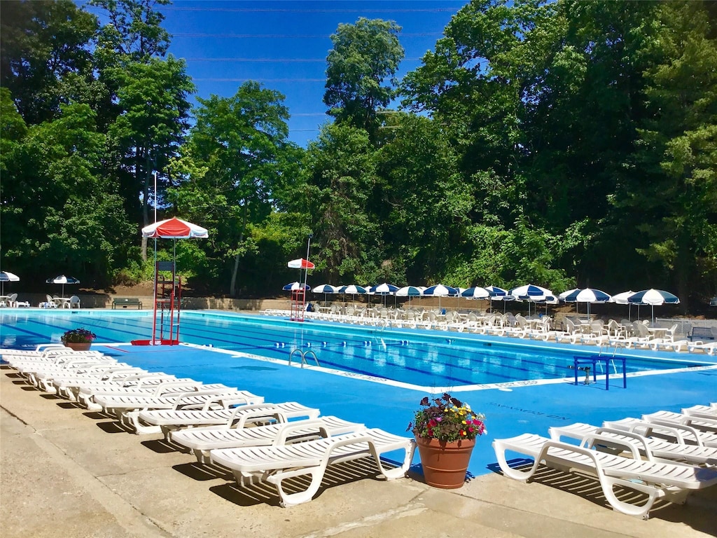 view of pool