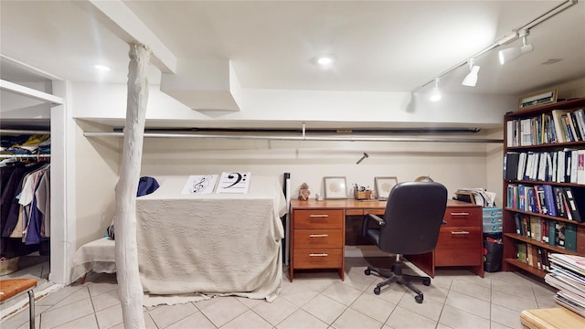 32-25 30th St, Long Island City, NY 11106 - office space featuring rail lighting and light tile patterned floors