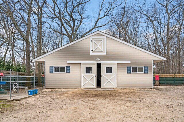 14 Hillside Ave, Saint James, NY 11780 - view of outbuilding featuring fence and an outbuilding