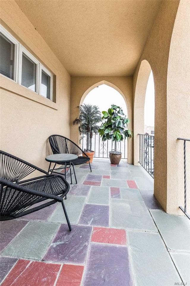 119 Mitchell Ave, Long Beach, NY 11561 - view of patio / terrace with a balcony