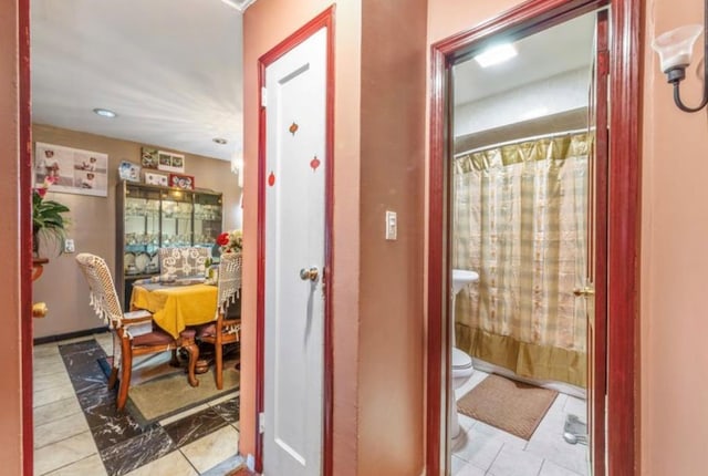 11812 Francis Lewis Blvd, Cambria Heights, NY 11411 - hallway featuring tile patterned flooring