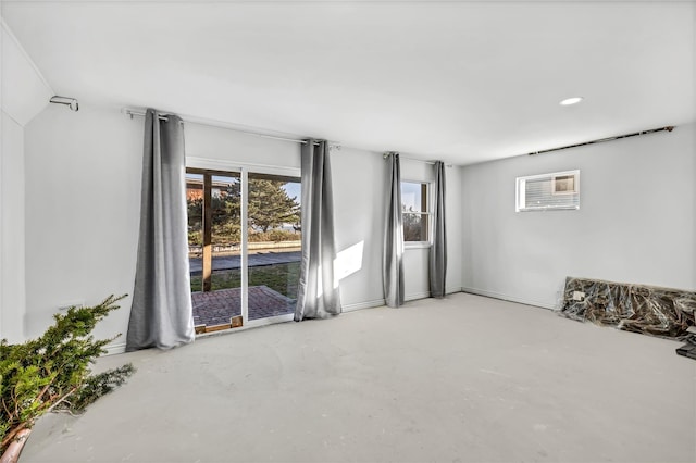 125 S Bay Dr, Babylon, NY 11702 - unfurnished room with concrete flooring