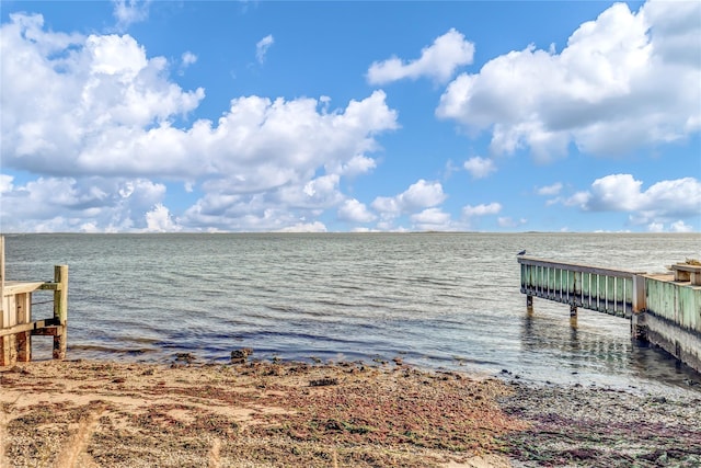 125 S Bay Dr, Babylon, NY 11702 - dock area featuring a water view