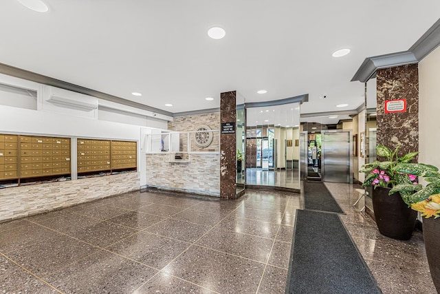 view of community lobby