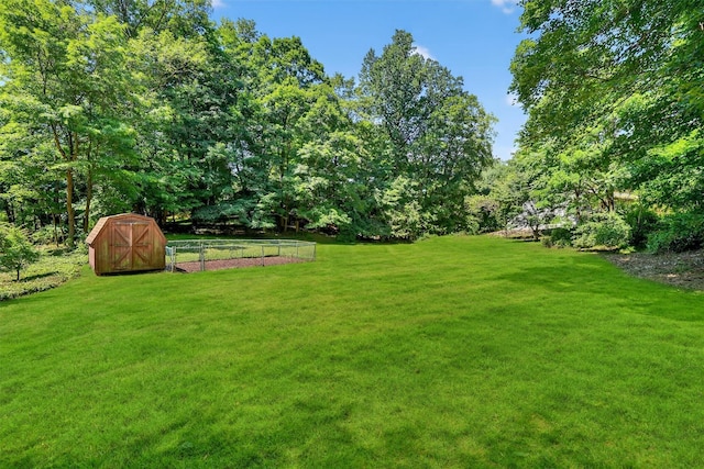 285 Grand St, Croton-On-Hudson, NY 10520 - view of yard featuring a storage unit