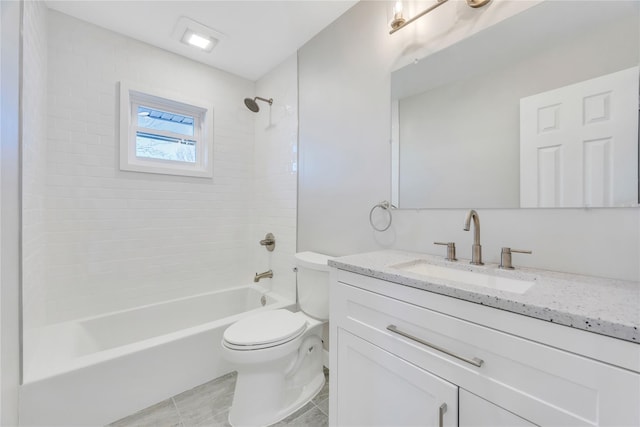 7 Howard Ave, Freeport, NY 11520 - full bath with shower / bathtub combination, toilet, and vanity