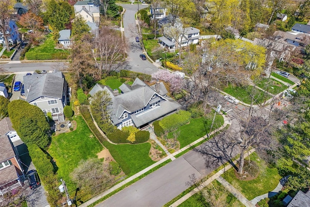 33 Fernwood Rd, Larchmont, NY 10538 - drone / aerial view featuring a residential view