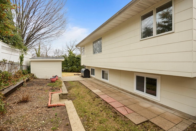 161 Cherry St, Northport, NY 11768 - view of yard with a patio and an outdoor structure