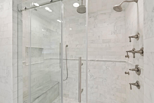 145 Asharoken Ave, Northport, NY 11768 - full bathroom featuring a stall shower
