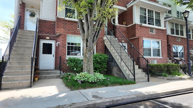 132 Sunset Blvd Unit 11132, Bronx, NY 10473 - exterior space featuring stairway and brick siding