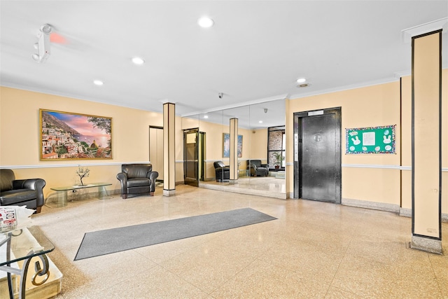view of community lobby