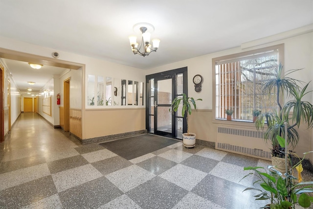 2750 Olinville Ave Unit 1K, Bronx, NY 10467 - reception featuring an inviting chandelier