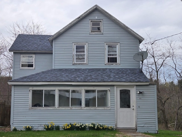 89 Cold Spring Rd, Monticello, NY 12701 - view of front of home featuring a shingled roof