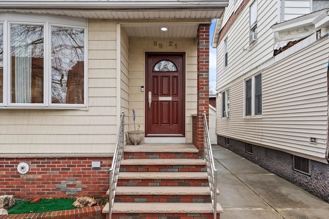 89-21 Aubrey Ave, Glendale, NY 11385 - view of doorway to property