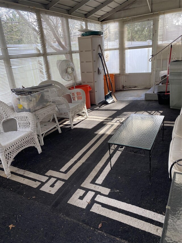433 Browns Rd, Nesconset, NY 11767 - sunroom / solarium with lofted ceiling