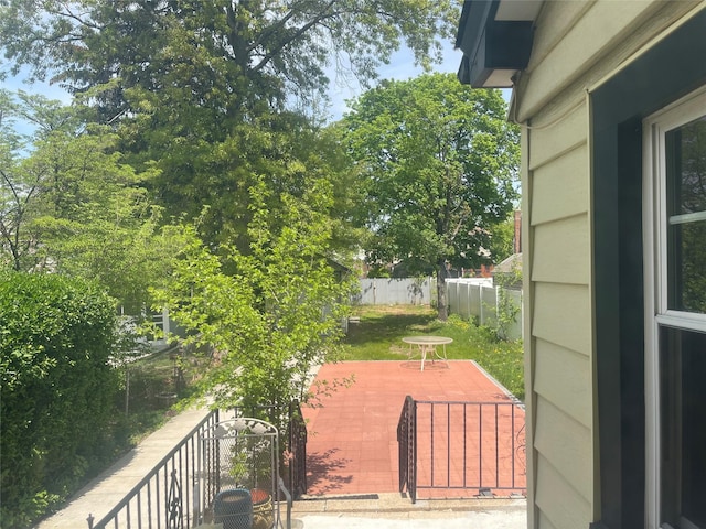 248-29 88th Rd, Bellerose, NY 11426 - wooden deck with a patio area and a fenced backyard