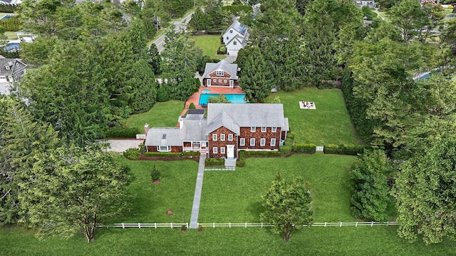 drone / aerial view