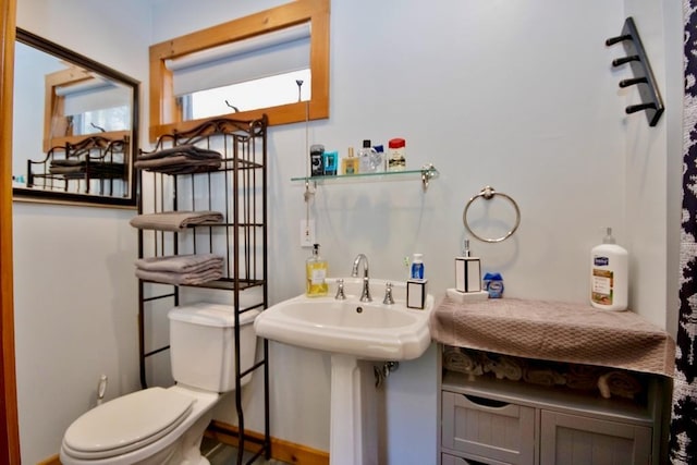 19 W Mitchell St, Smallwood, NY 12778 - bathroom with a sink and toilet