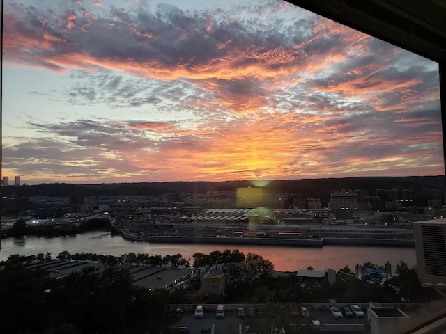 6 Fordham Hill Oval Unit 15F, Bronx, NY 10468 - water view with nearby urban area