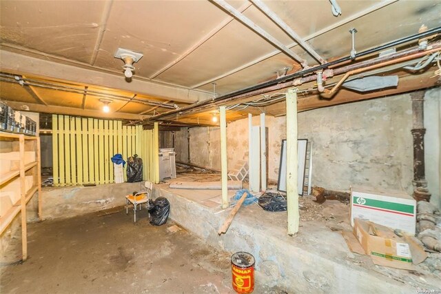3440 Fulton St, Brooklyn, NY 11208 - view of unfinished basement