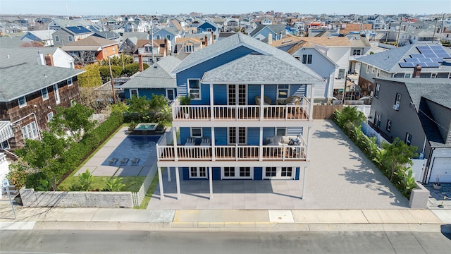 62 Rochester Ave, Long Beach, NY 11561 - drone / aerial view with a residential view