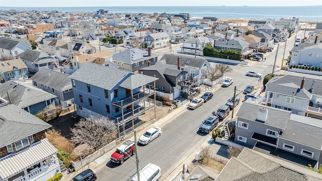 62 Rochester Ave, Long Beach, NY 11561 - drone / aerial view with a water view and a residential view