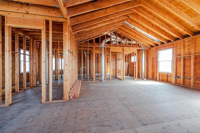 62 Rochester Ave, Long Beach, NY 11561 - misc room with lofted ceiling