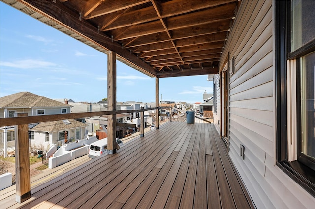 62 Rochester Ave, Long Beach, NY 11561 - deck featuring a residential view