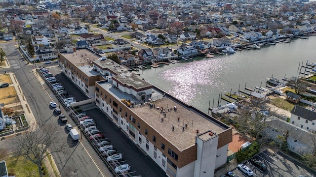 31 Casino St Ph, Ph, Freeport, NY 11520 - drone / aerial view with a water view