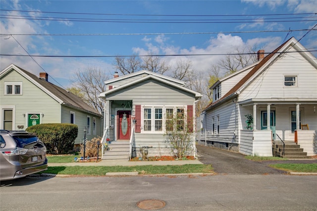 163 Simmons Ave, Call Listing Agent, NY 12047 - view of front facade featuring covered porch