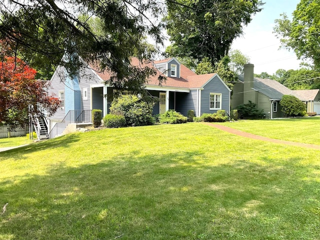 26 Alden Rd, Poughkeepsie, NY 12603 - view of front of property featuring a front yard