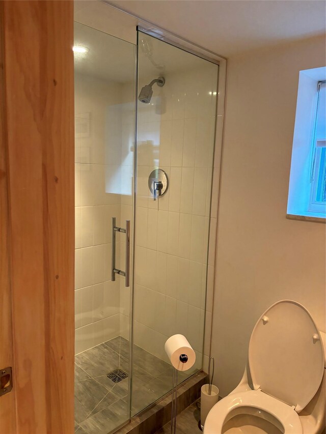 164-33 97th St, Howard Beach, NY 11414 - bathroom with a stall shower and toilet