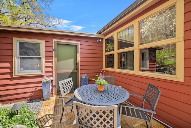 35 Riverview Trl, Croton-On-Hudson, NY 10520 - deck with outdoor dining space