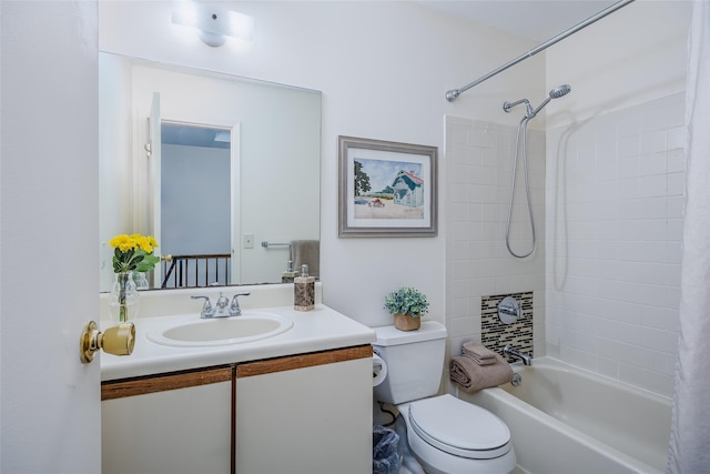 903 Sara Cir Unit 903, Port Jefferson Station, NY 11776 - bathroom featuring shower / tub combo, vanity, and toilet