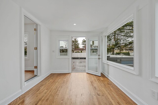 interior space with plenty of natural light