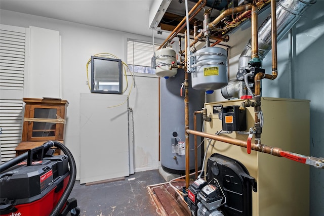 view of utility room