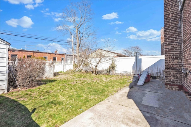 183-65 Elmira Ave, Saint Albans, NY 11412 - view of yard featuring a fenced backyard and a patio