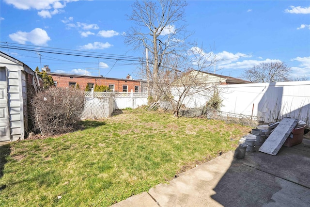 183-65 Elmira Ave, Saint Albans, NY 11412 - view of yard with a fenced backyard
