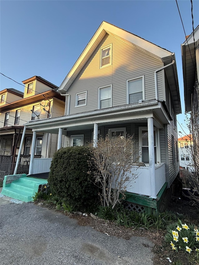 39 Rathbun Ave, White Plains, NY 10606 - view of front of house featuring covered porch