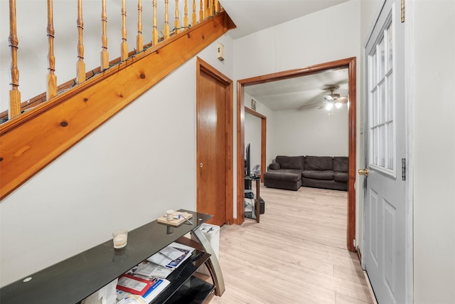 86 Linden Ave, Middletown, NY 10940 - corridor with light wood finished floors