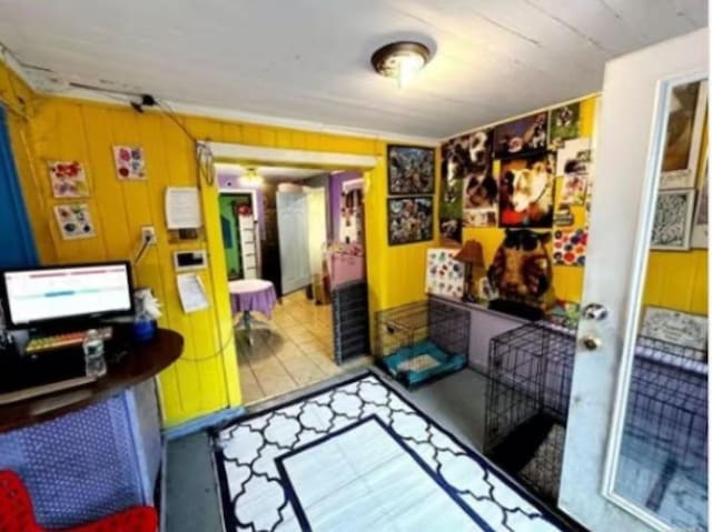 view of rec room