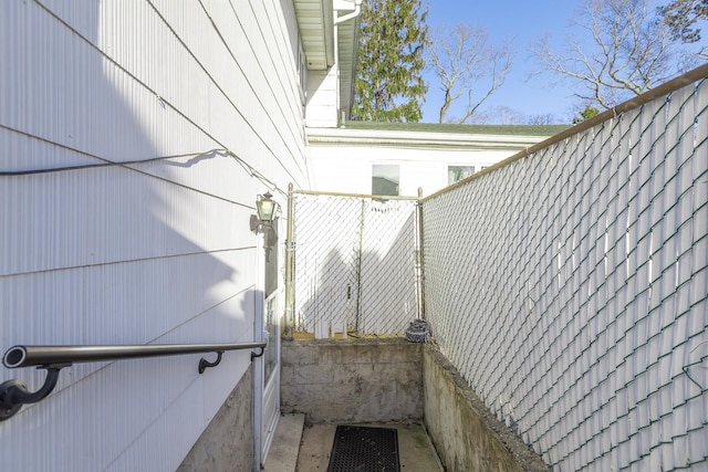 view of side of property