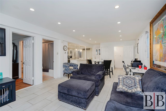 2394 National Dr, Brooklyn, NY 11234 - living room featuring recessed lighting